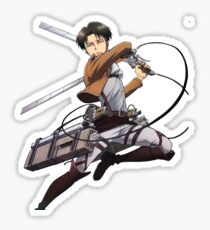 Attack On Titan Levi Sticker