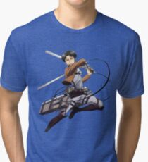 Attack On Titan Levi Tri-blend T-Shirt