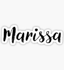 Marissa Name Stickers | Redbubble