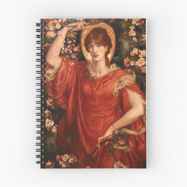 Item preview, Una visión de Fiametta - Dante Gabriel Rossetti designed and sold by forgottenbeauty.