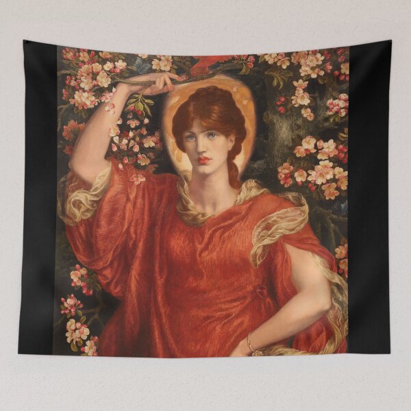 Item preview, A Vision of Fiametta - Dante Gabriel Rossetti designed and sold by forgottenbeauty.