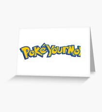 Pokeyourmom Greeting Card