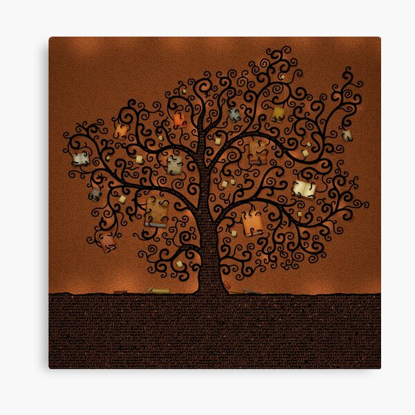 The Tree of Books Canvas Print