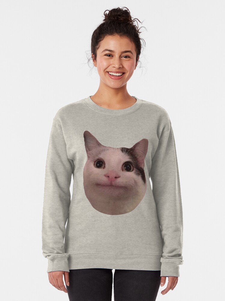 Alternate view of Polite Kitty Pullover Sweatshirt