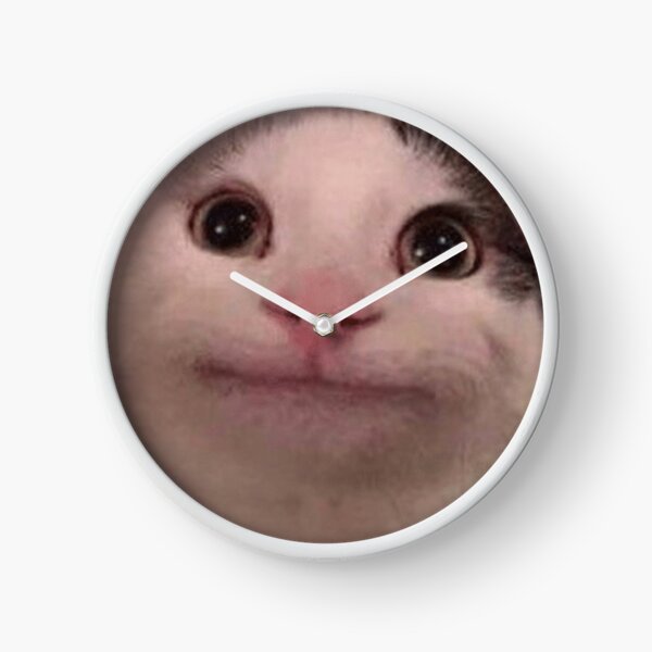 Polite Kitty Clock