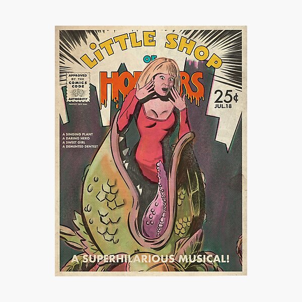 Item preview, Little Shop Of Horrors Movie Poster designed and sold by Nache Ramos.