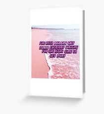 PLUM ISLAND Greeting Card
