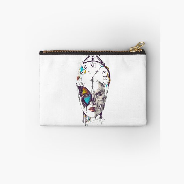 Item preview, Cara de medio rostro de mujer con el tiempo designed and sold by DibbaDesigns.
