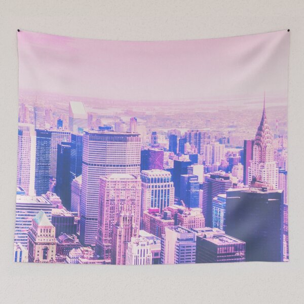 Item preview, New York City Skyline with Rose Tinted Glasses designed and sold by Vivienne Gucwa.