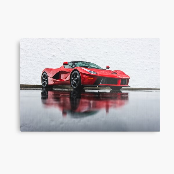 Ferrari LaFerrari Metal Print