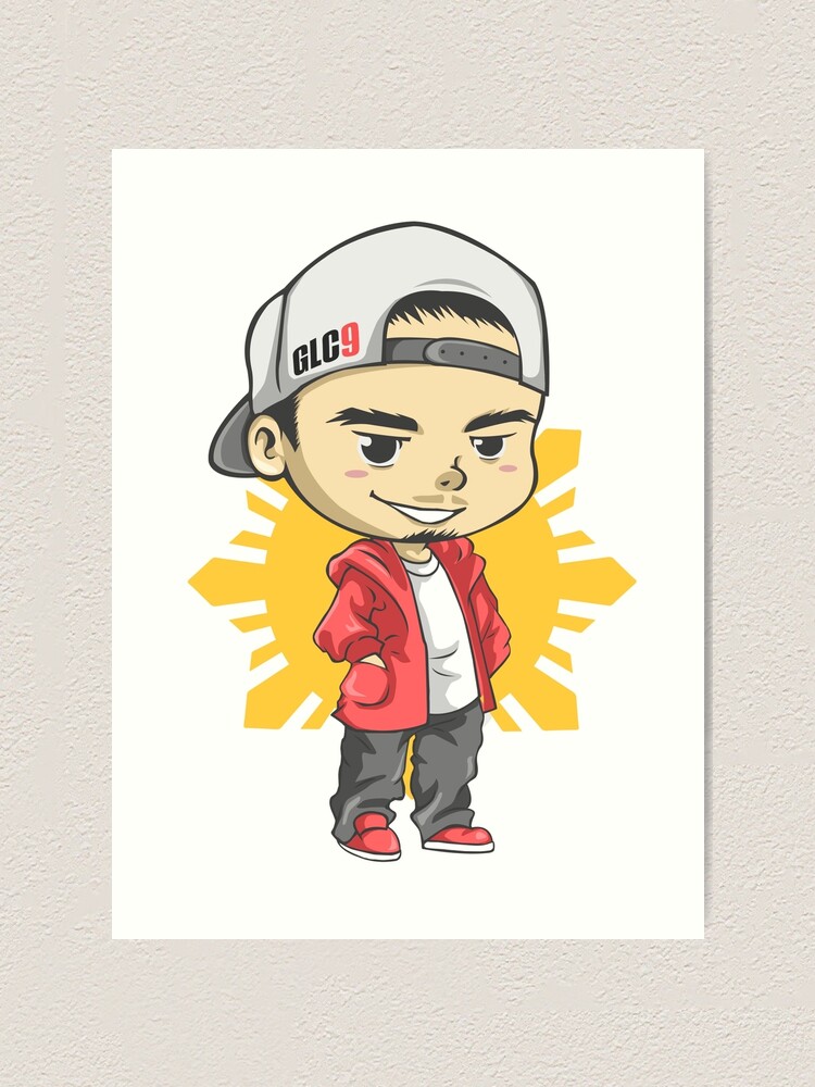 Thumbnail 1 of 3, Art Print, Pinoy Rapper Gloc 9 designed and sold by Ryonaidas.