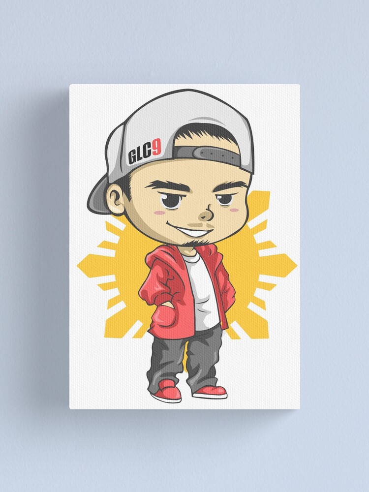 Thumbnail 1 of 3, Canvas Print, Pinoy Rapper Gloc 9 designed and sold by Ryonaidas.