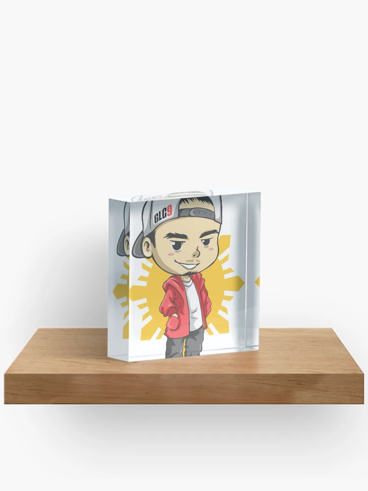 Thumbnail 2 of 5, Acrylic Block, Pinoy Rapper Gloc 9 designed and sold by Ryo Silvan.