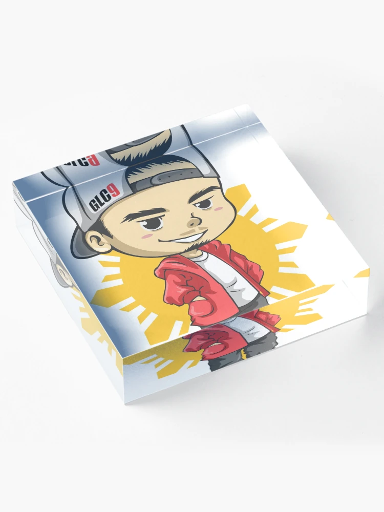 Thumbnail 4 of 5, Acrylic Block, Pinoy Rapper Gloc 9 designed and sold by Ryo Silvan.