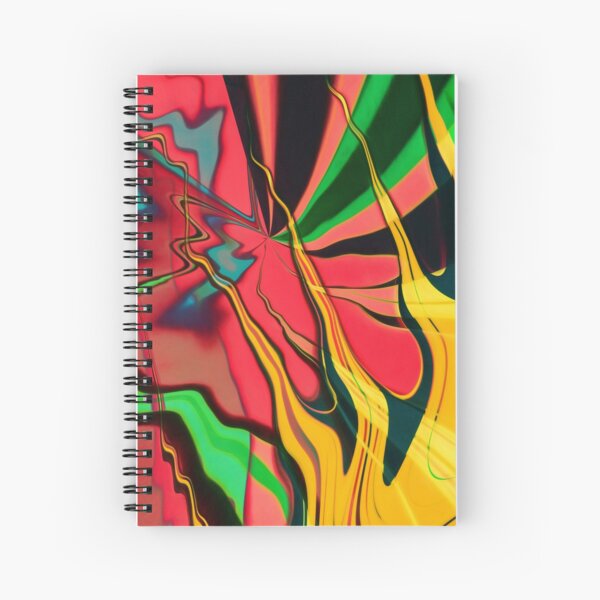 Shake off the Demon Spiral Notebook