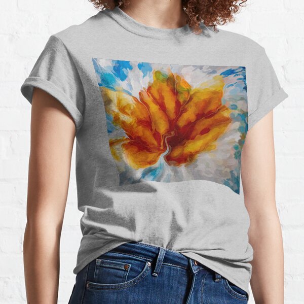 Flower Explosion Abstract Classic T-Shirt