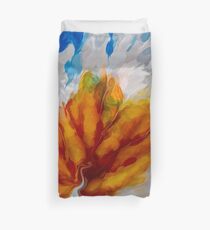 Flower Explosion Abstract Duvet Cover