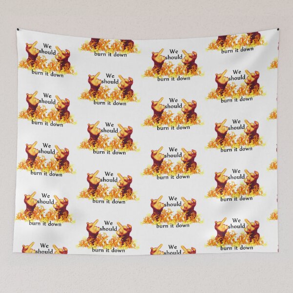Item preview, Burn it Down designed and sold by Hannah Hailwood.