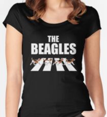 The Beagles Parody Fitted Scoop T-Shirt