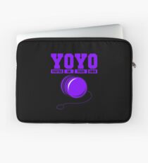Funny Gift - YoYo Your're On Your Own Laptop Sleeve