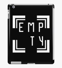 empty iPad Case/Skin