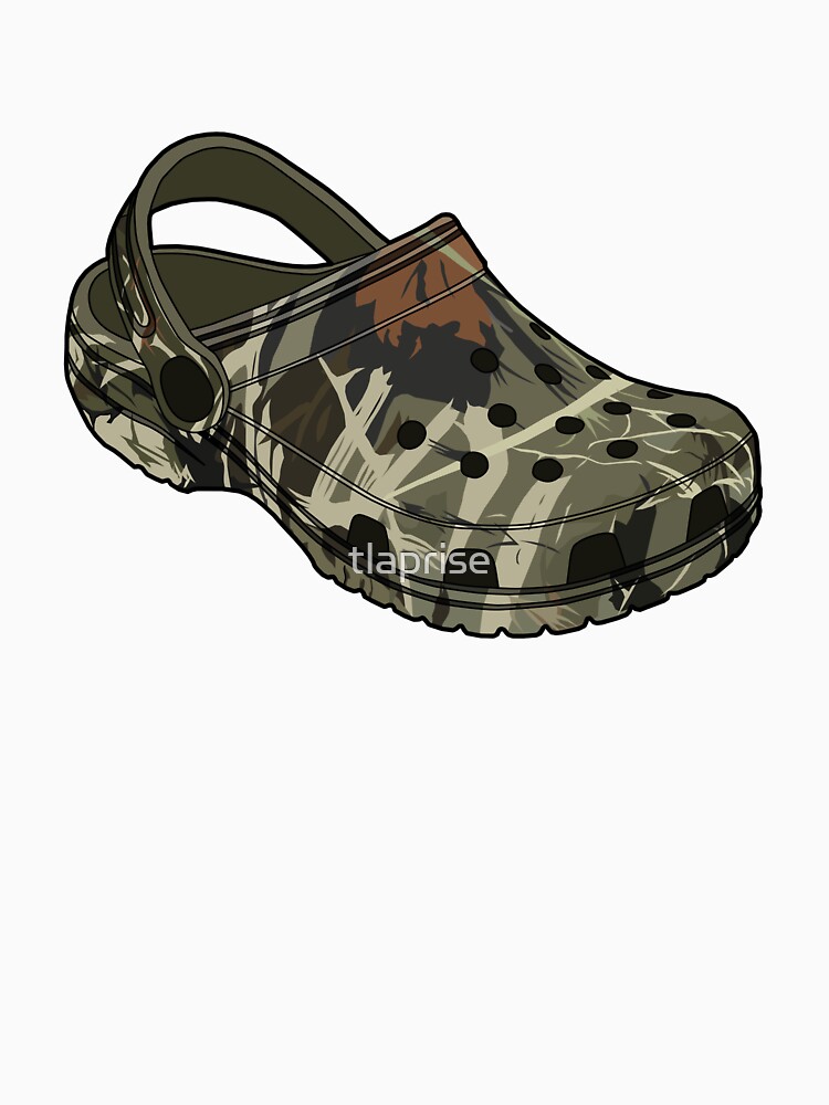 crocs camouflage shoes