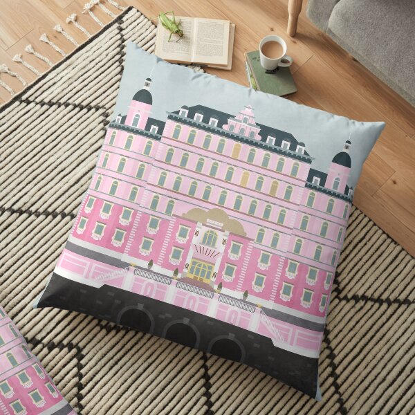 Grand Budapest Hotel Floor Pillow