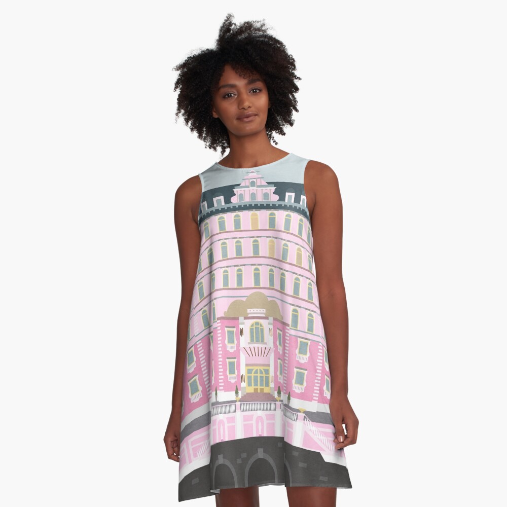 Item preview, A-Line Dress designed and sold by GraphicPrintCo.