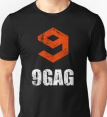 9gag black Unisex T-Shirt