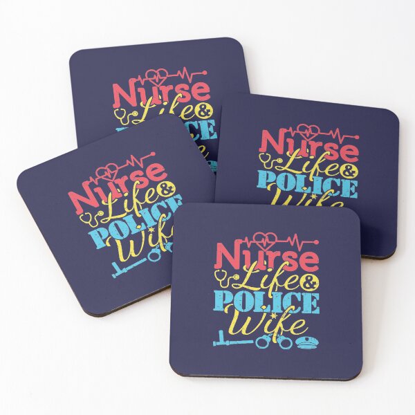Item preview, Nurse Life Police Wife designed and sold by jaygo.