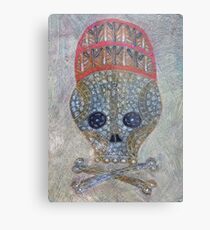 Serge Pichii Dia de los muertos 0001 Metal Print