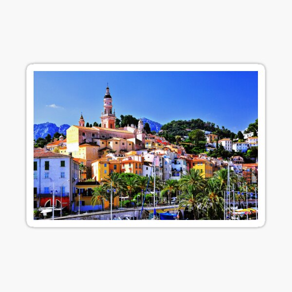 Menton Sticker