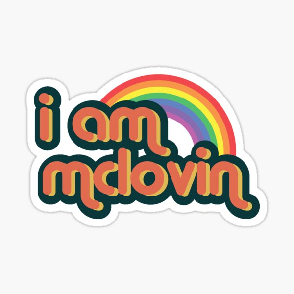 I Am McLovin Sticker