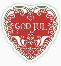 God Jul Sticker