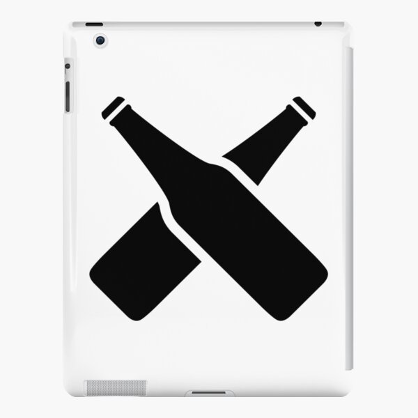 Black BeerXchange Bottles - Large iPad Snap Case