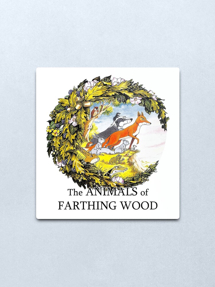 The Animals Of Farthing Wood Metal Print