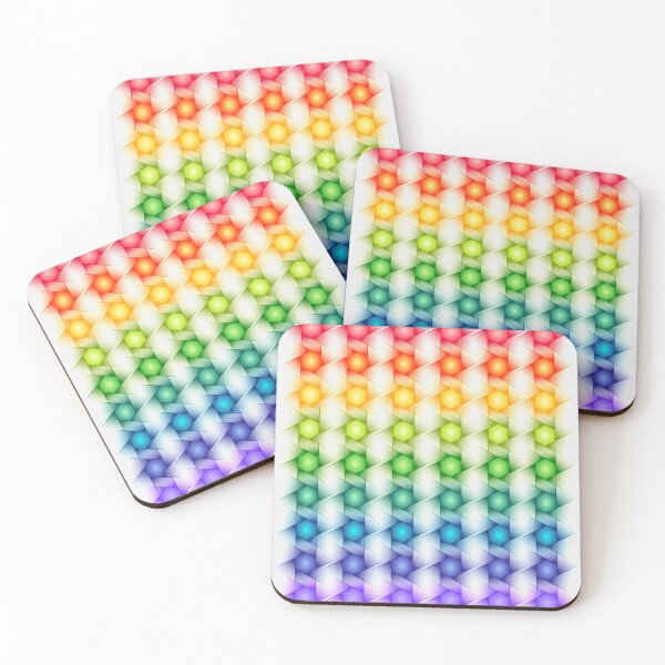 Item preview, Colorful Polygon Pattern designed and sold by livianasgifts.