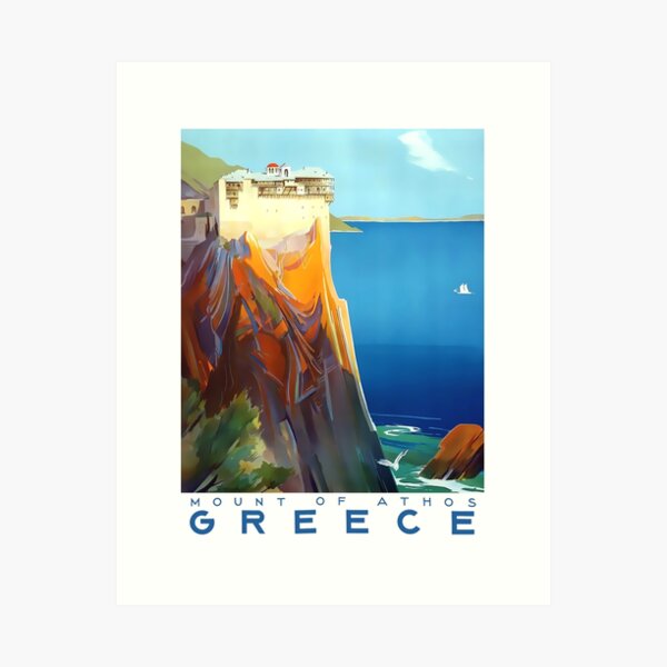 Item preview, Greece Mount of Athos designed and sold by Sintija BILIKA.