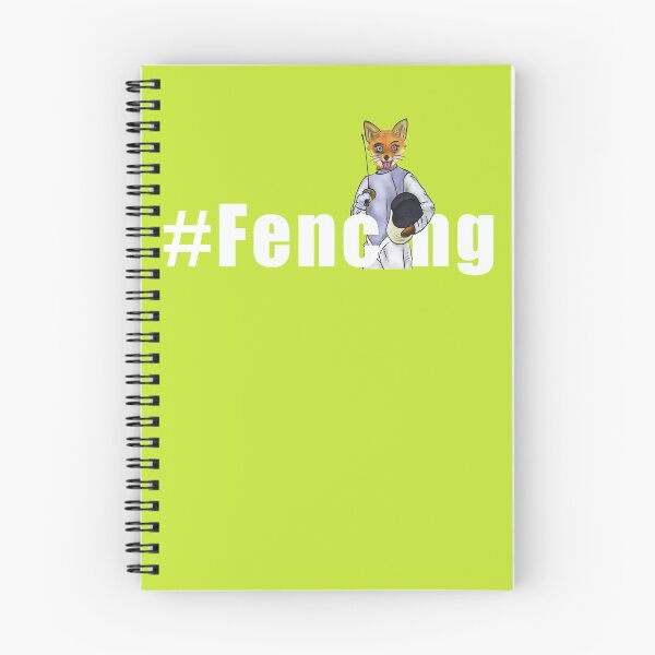 Item preview, Fencing Fox Fencer White Letters designed and sold by SelfieAddict.