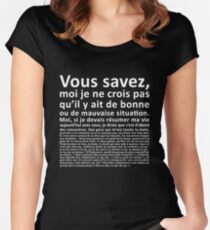 Monologue d'Otis Women's Fitted Scoop T-Shirt