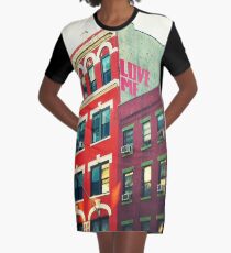 Vestido camiseta Love Me - Chinatown - New York City