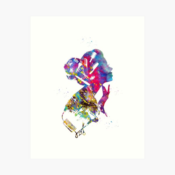 Item preview, Hair Salon Art designed and sold by Liededrom..