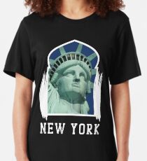 New York City, New York Gifts, New York Gift For Women Slim Fit T-Shirt