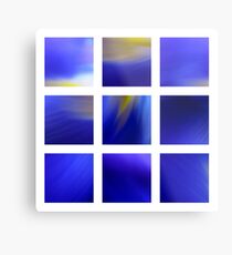 Dark Blue Dutch Iris Metal Print