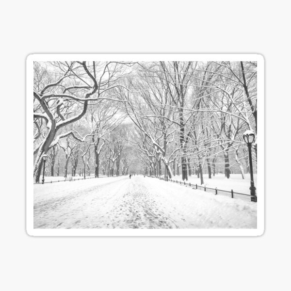 Central Park - Poet's Walk - New York City Sticker