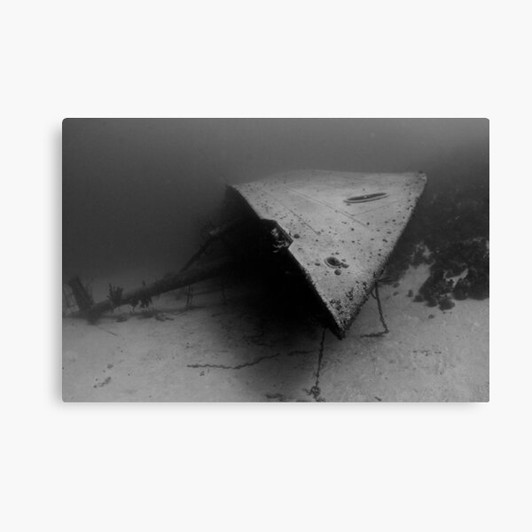 Shipwreck's Bow Canvas Print