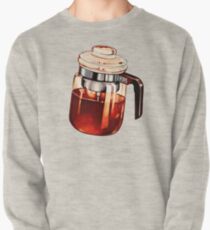 Kaffee Percolator Muster Sweatshirt