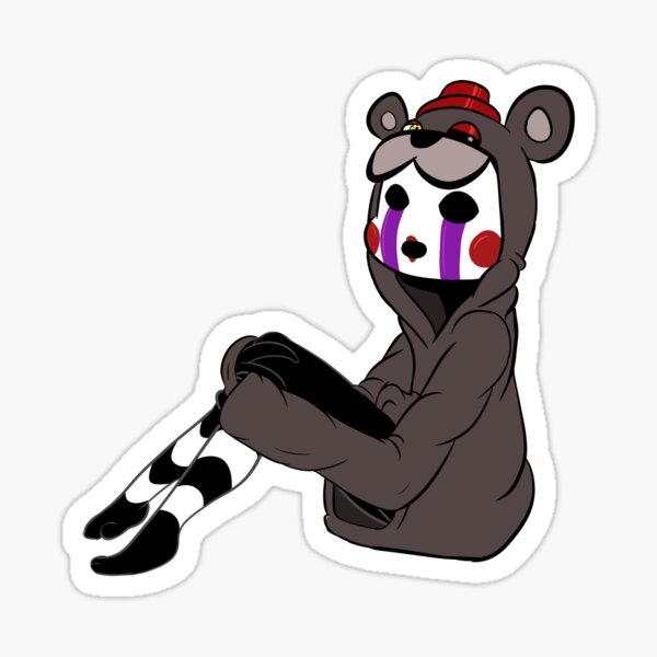 Puppet fnaf Sticker for Sale by Star S2 Arts