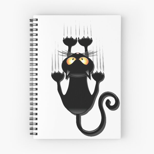Item preview, Black Cat Scratching designed and sold by DibbaDesigns.