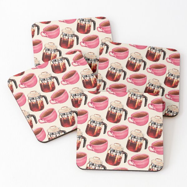 Item preview, Coffee & Percolator Pattern designed and sold by Kelly  Gilleran.